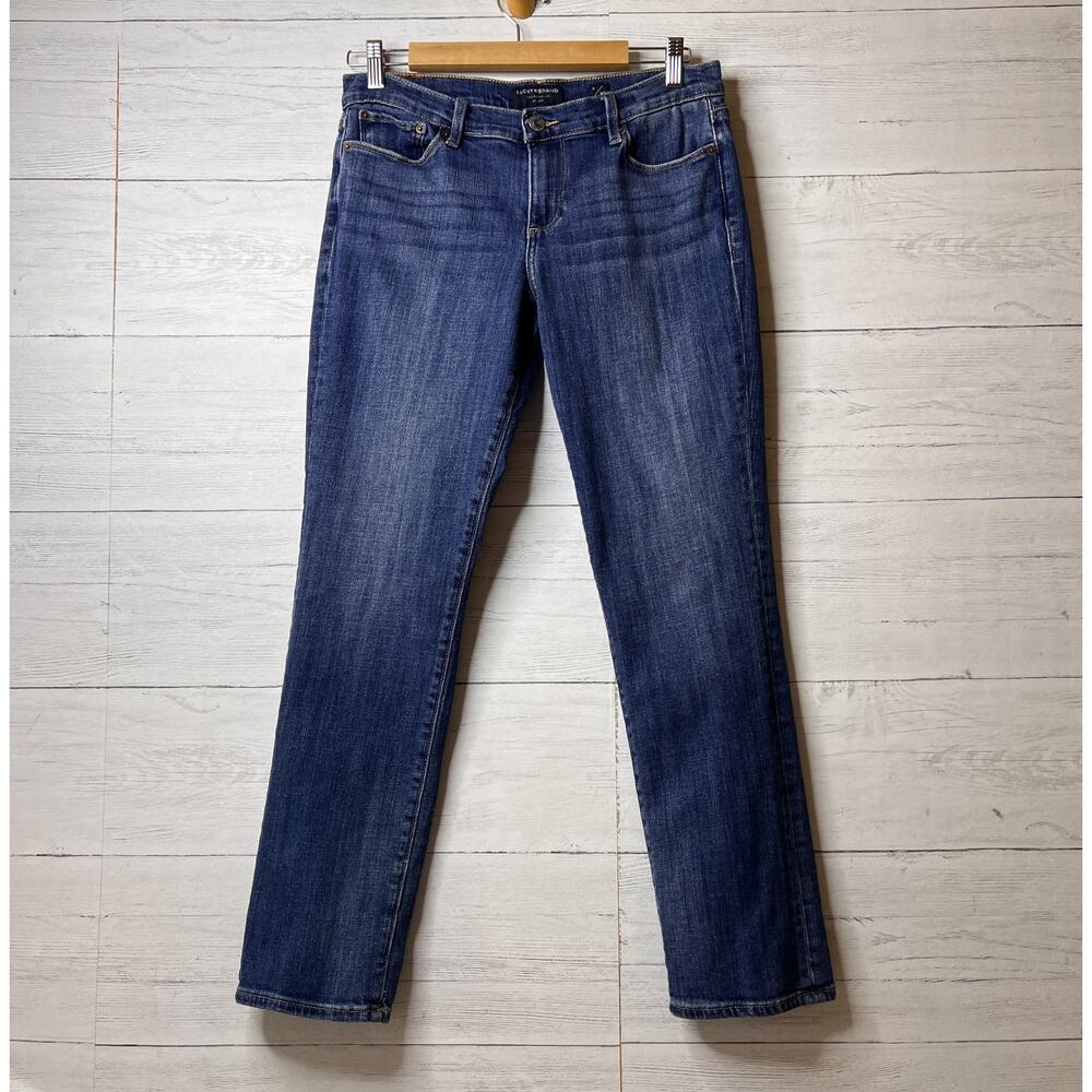 Lucky Brand Jeans Womens Size 8/29 Mid-Rise Ankle Straight Sweet Cotton Blend